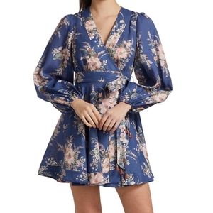 Zimmerman Moonshine Wrap Short Dress